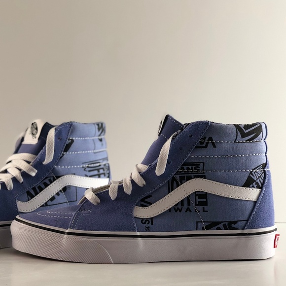 VANS SK8-Hi Lavender Lustr Skateboarding Shoes - Picture 7 of 8